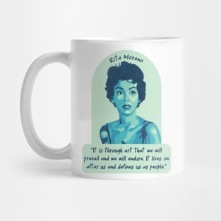 Rita Moreno Portrait Mug